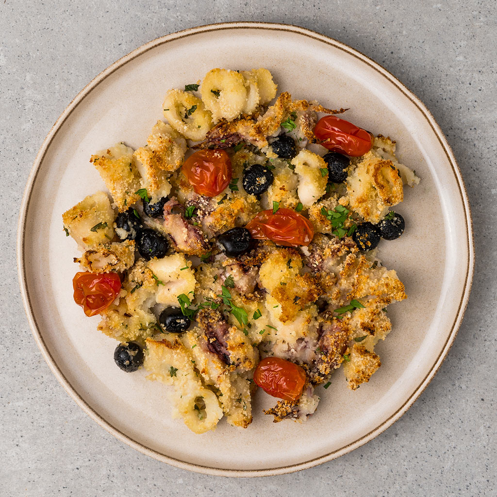 Gratinierte Calamari Rezept | HONEST CATCH