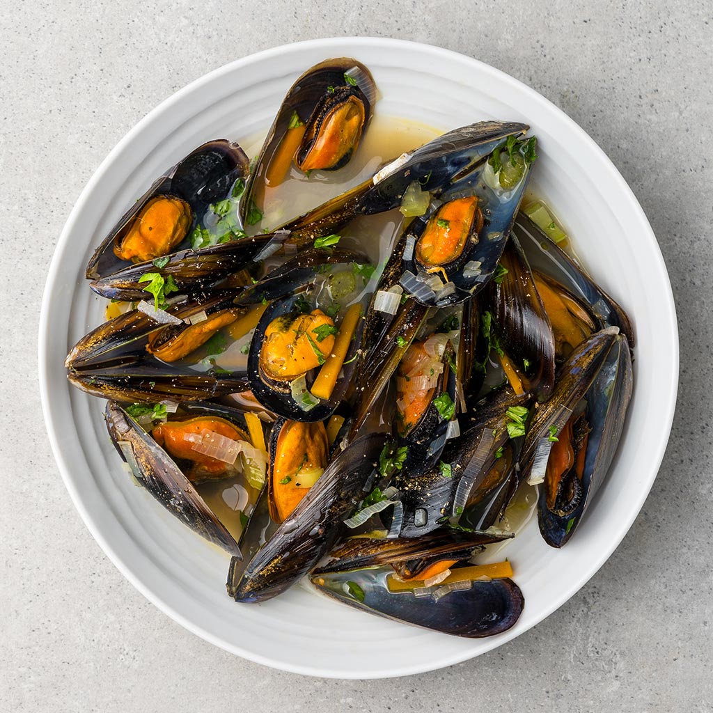 Mussels in white wine | HONEST CATCH