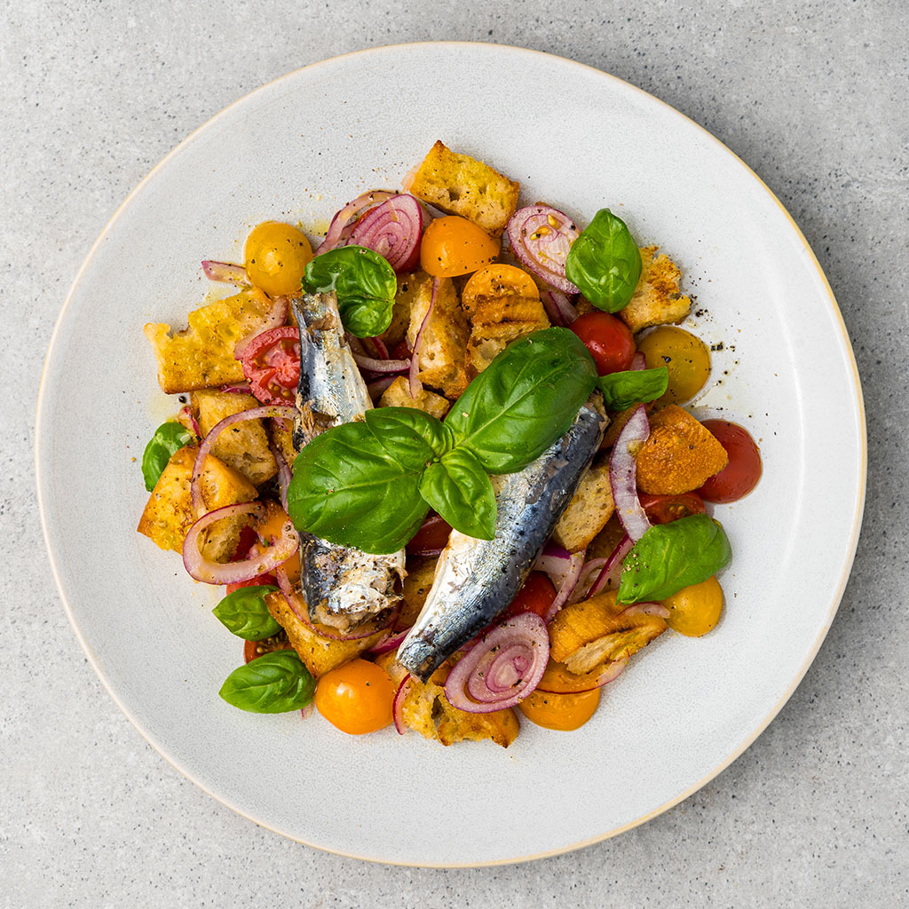 Panzanella with sardines | HONEST CATCH