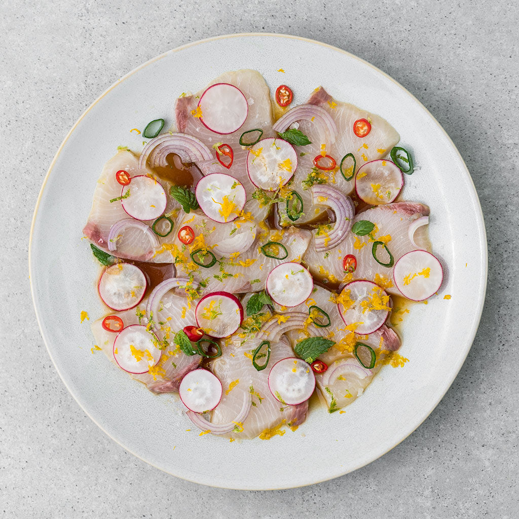 Hamachi Crudo Recipe | HONEST CATCH