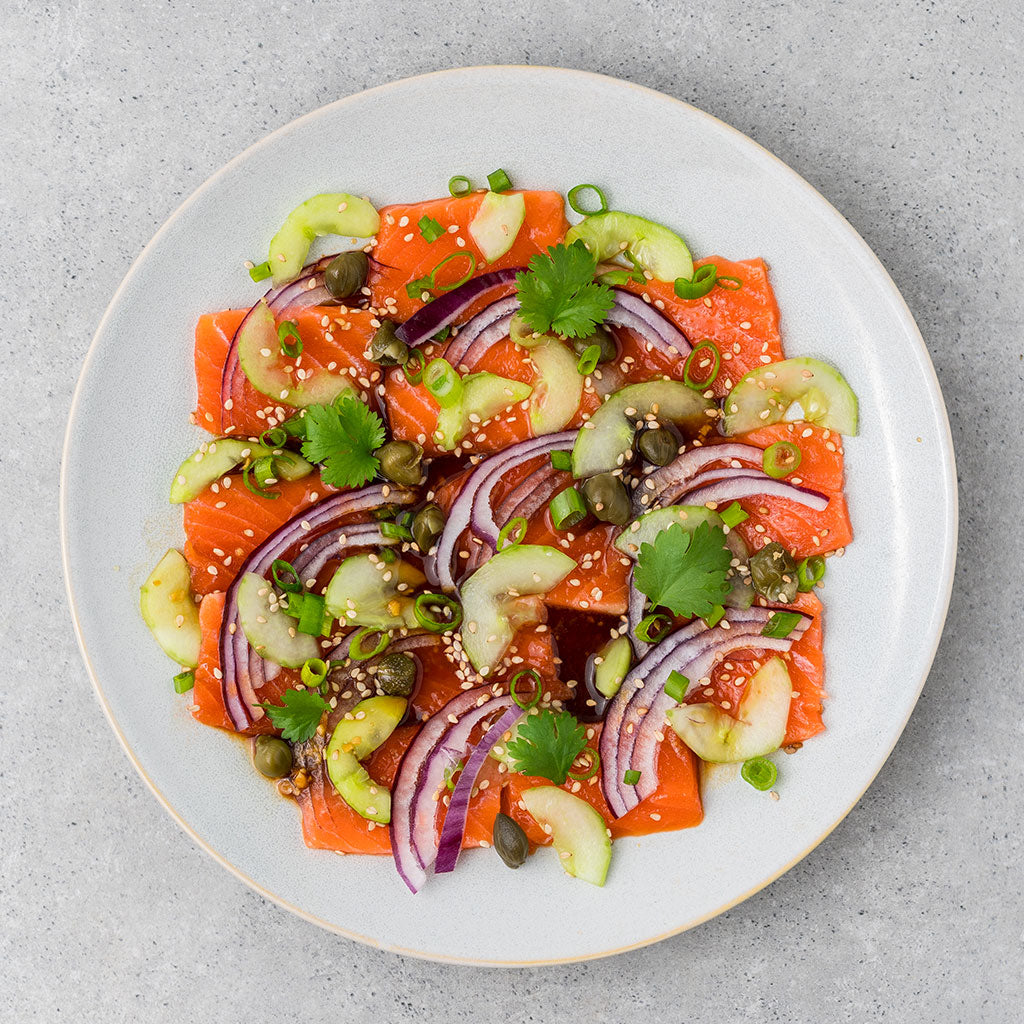 Salmon Crudo Recipe | HONEST CATCH