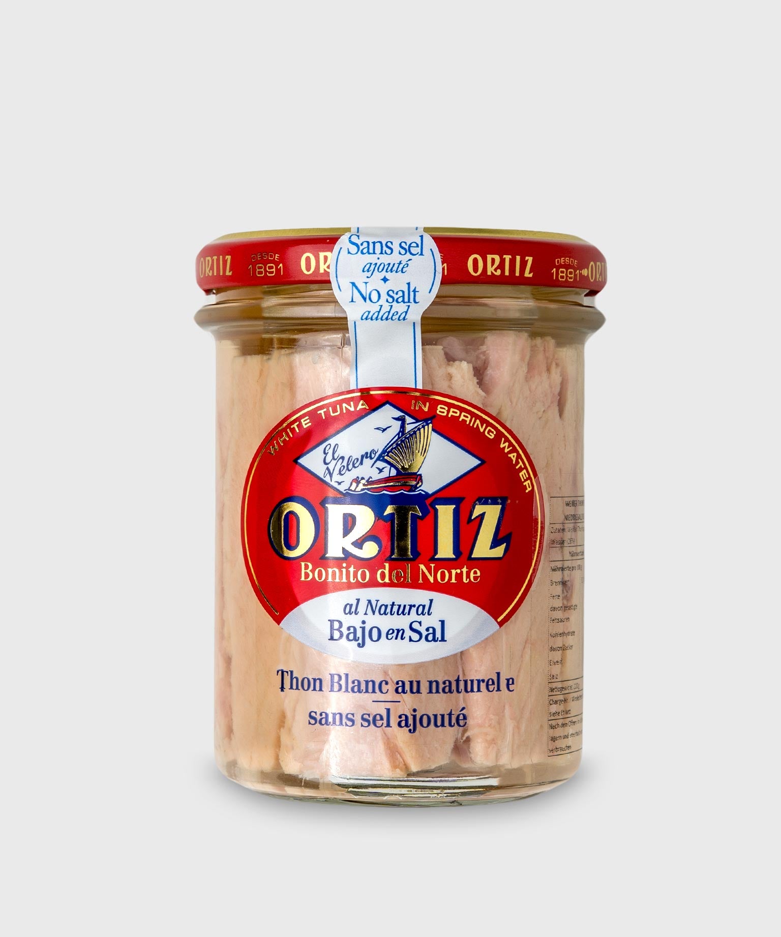 wie lange thunfisch im kühlschrank aufbewahren Weißer Thunfisch im eigenen Saft, Glas